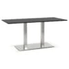 Table Design "Mississippi" 160cm Noir 1 Table Design "Mississippi" 160cm Noir -Mobilia Boutique table a manger 15466873