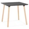 Table De Repas Scandinave "Azerano" 80cm Noir 2 Table De Repas Scandinave "Azerano" 80cm Noir -Mobilia Boutique table a manger 15467049
