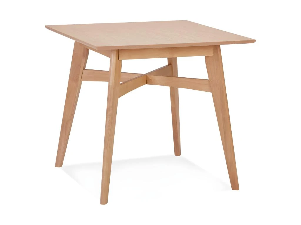 Table De Repas Scandinave "Alvaro" 80cm Naturel 3 Table De Repas Scandinave "Alvaro" 80cm Naturel