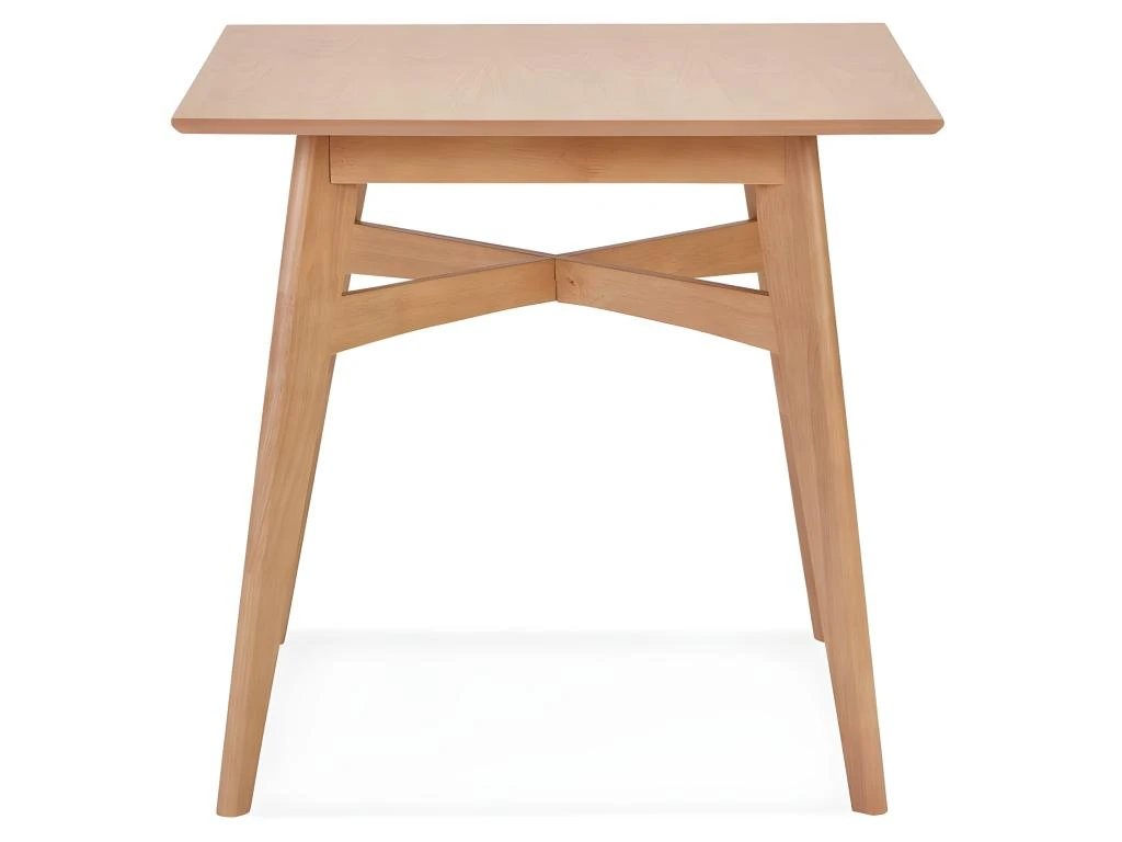 Table De Repas Scandinave "Alvaro" 80cm Naturel 4 Table De Repas Scandinave "Alvaro" 80cm Naturel – Image 2