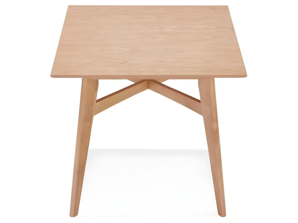 Table De Repas Scandinave "Alvaro" 80cm Naturel 6 Table De Repas Scandinave "Alvaro" 80cm Naturel – Image 4