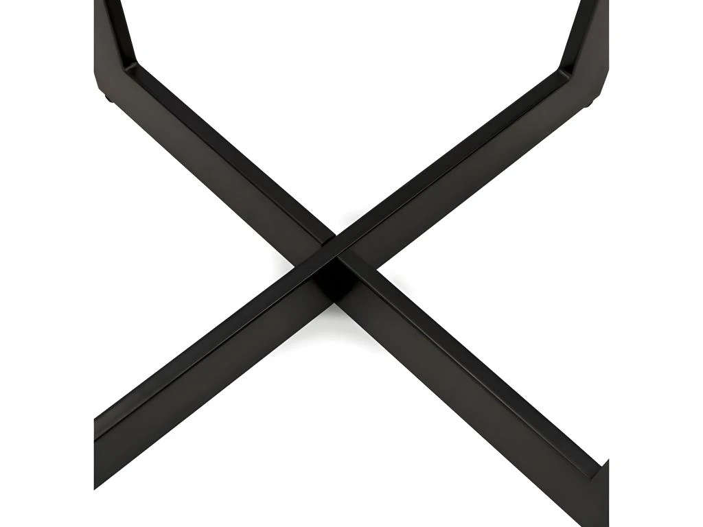 Table De Repas Ronde Design "Nyna" 140cm Noir 7 Table De Repas Ronde Design "Nyna" 140cm Noir – Image 5
