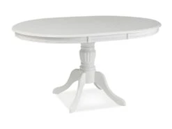 Table à Manger Ovale 106-141 X 106 X 76 Cm - Blanc -Mobilia Boutique table a manger 17562931