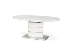 Table à Manger Extensible 140-180 X 90 X 76 Cm - Blanc -Mobilia Boutique table a manger 17562995