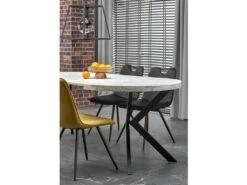 Table à Manger Extensible 100-250 X 100 X 75 Cm - Blanc -Mobilia Boutique table a manger 17563057