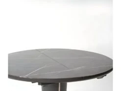 Table à Manger Extensible 120-160 X 120 X 76 Cm - Gris -Mobilia Boutique table a manger 17563115