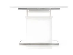 Table à Manger Extensible 120-160 Cm X 120 Cm X 76 Cm - Blanc -Mobilia Boutique table a manger 17564615