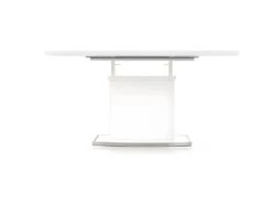 Table à Manger Extensible 120-160 Cm X 120 Cm X 76 Cm - Blanc -Mobilia Boutique table a manger 17564619
