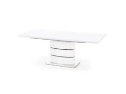 Table à Manger Extensible 160-200 X 90 X 75 Cm - Blanc -Mobilia Boutique table a manger 17564653