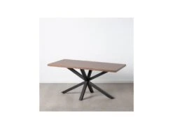 Table De Repas Rectangulaire Bois/Métal Taille S - MARINI -Mobilia Boutique table a manger 17623017