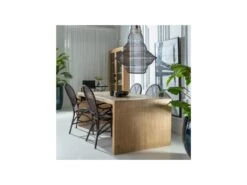 Table De Repas Rectangulaire Bois De Pin Massif - PEANI -Mobilia Boutique table a manger 17630679