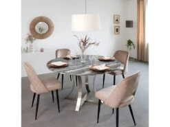 Table à Manger Ronde En Marbre Raphaël -Mobilia Boutique table a manger 17816989