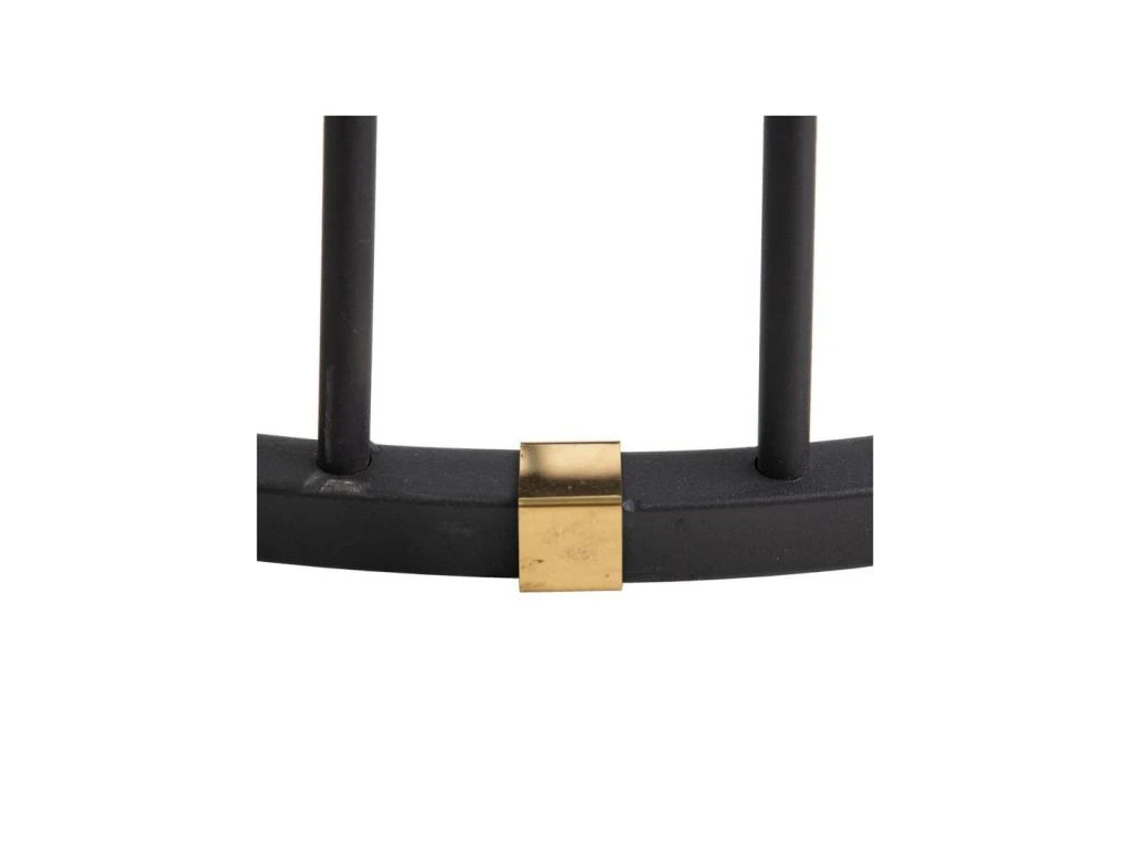 Table De Repas Ronde Effet Marbre Noir - RAYMONDE 8 Table De Repas Ronde Effet Marbre Noir - RAYMONDE – Image 6