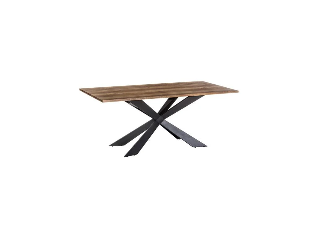 Table De Repas Rectangulaire Bois/Métal - GIDAN N°3 3 Table De Repas Rectangulaire Bois/Métal - GIDAN N°3