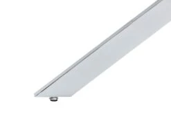 Table à Manger Ronde 4 Couverts En Verre Trempé Et Métal Chromé - Transparent - COSIMA -Mobilia Boutique table a manger 18364891