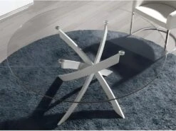 Table à Manger Ronde En Verre 1138 ANGEL CERDA -Mobilia Boutique table a manger 18422697