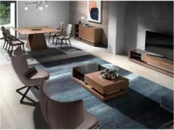 Table à Manger Avec Verre Noir 1079 ANGEL CERDA 15 Table à Manger Avec Verre Noir 1079 ANGEL CERDA -Mobilia Boutique table a manger 18423255