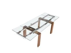 Table à Manger Extensible Verre Et Bois 1007 ANGEL CERDA -Mobilia Boutique table a manger 18426455