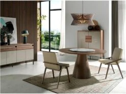 Table Manger En Noyer Et Porcelaine 1016 ANGEL CERDA -Mobilia Boutique table a manger 18435247