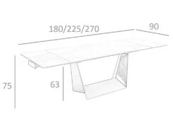 Table à Manger Extensible En Porcelaine 1014 ANGEL CERDA -Mobilia Boutique table a manger 18435793