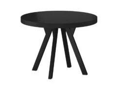 Table à Manger Extensible 100-250 X 100 X 76 Cm - Noir -Mobilia Boutique table a manger 18832071