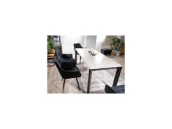 Table à Manger Extensible 120-180 X 80 X 76 Cm - Blanc -Mobilia Boutique table a manger 18832463