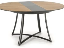 Table à Manger Extensible 118-148 X 148 X 76 Cm - Chêne Doré -Mobilia Boutique table a manger 18835883