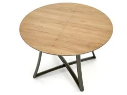 Table à Manger Extensible 118-148 X 148 X 76 Cm - Chêne Doré -Mobilia Boutique table a manger 18835889