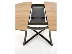 Table à Manger Extensible 118-148 X 148 X 76 Cm - Chêne Doré -Mobilia Boutique table a manger 18835895