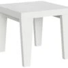 Table Extensible 90x90/246 Cm Spimbo Frêne Blanc 2 Table Extensible 90x90/246 Cm Spimbo Frêne Blanc -Mobilia Boutique table a manger 18958765