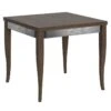Table Extensible Portefeuille 90x90/180 Cm Sciabola Librox Noyer Cadre Gris -Mobilia Boutique table a manger 18958979