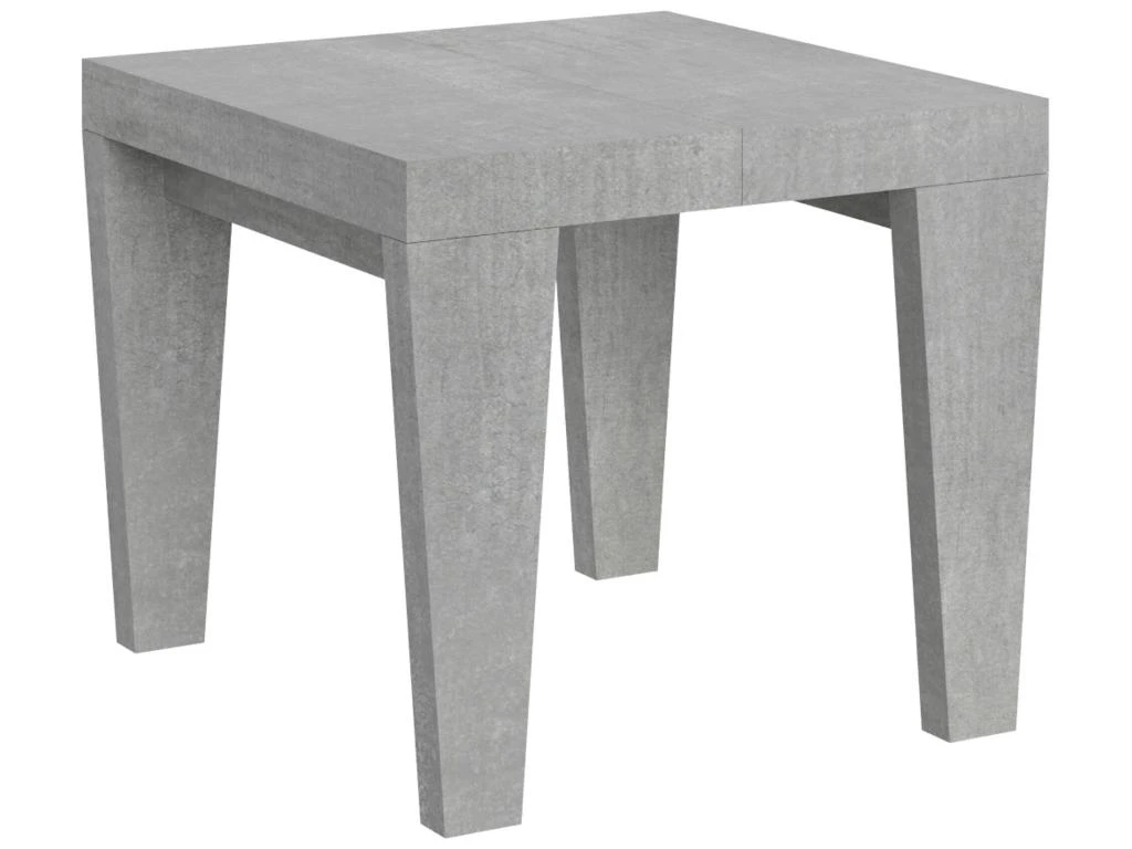 Table Extensible 90x90/246 Cm Spimbo Ciment 3 Table Extensible 90x90/246 Cm Spimbo Ciment