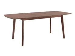 Table à Manger Extensible 6 à 8 Couverts En MDF Et Hêtre Massif - Naturel - SILVIA -Mobilia Boutique table a manger 1900713