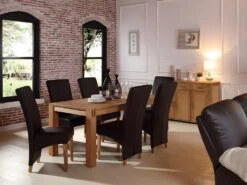 Table à Manger BROCELIANDE II - 6 Couverts - Chêne Huilé 12 Table à Manger BROCELIANDE II - 6 Couverts - Chêne Huilé -Mobilia Boutique table a manger 193097