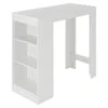 Table Bar Table Mange-debout Table Lounge Comptoir Blanc 110x50x103cm ML-DESIGN -Mobilia Boutique table a manger 19369339