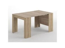 Table Extensible 51/237 Cm Chêne - CELESTE - L 51/237 X L 90 X H 78 Cm -Mobilia Boutique table a manger 19824863