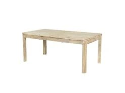 Table à Manger Rectangle En Bois Avec Allonges En Acacia Marin -Mobilia Boutique table a manger 19829365