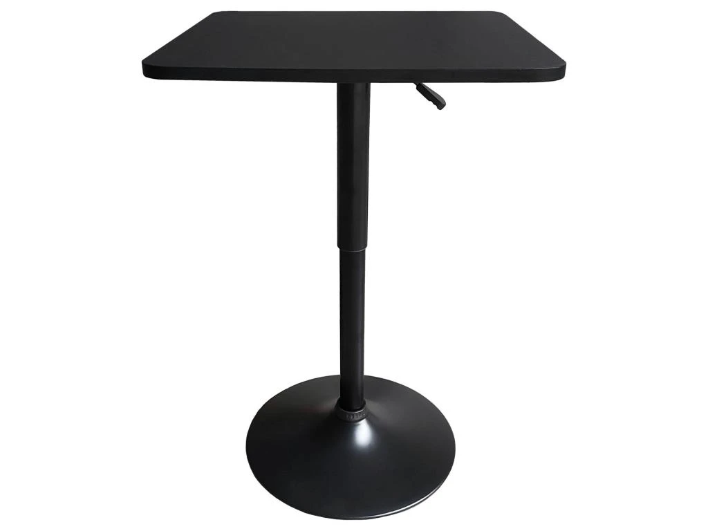 Table De Bar Carrée Noire LUKE - HAPPY GARDEN 4 Table De Bar Carrée Noire LUKE - HAPPY GARDEN – Image 2