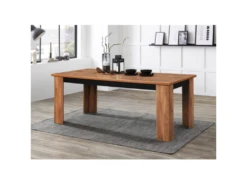Table à Manger 190 X 90 Cm Wilde - Naturel Fonce -Mobilia Boutique table a manger 20114941