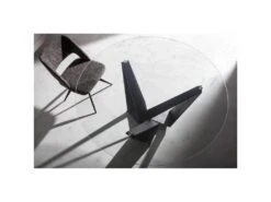 Table à Manger Base Acier Et Verre Trempé -Mobilia Boutique table a manger 21090029