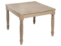 Table De Repas Carrée Bois Clair Naturel - ALLAIN -Mobilia Boutique table a manger 21308581