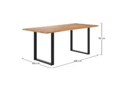 Table Rectangulaire Joko 8 Personnes En Bois 200 Cm -Mobilia Boutique table a manger 21688371