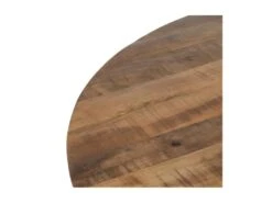 Table De Repas Ronde 90 Cm Bois/Métal - MAJA -Mobilia Boutique table a manger 21871339