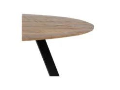 Table De Repas Ronde 90 Cm Bois/Métal - MAJA -Mobilia Boutique table a manger 21871341