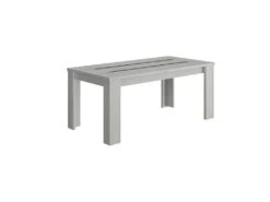 Table De Repas Rectangulaire à Allonge Chêne Gris Clair - JEANNETTE -Mobilia Boutique table a manger 21951909