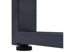 Table à Manger - Cadre En Acier - Style Industriel - Marron & Noir -Mobilia Boutique table a manger 22040847