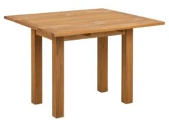 Alma Table De Salle à Manger Pliable, Huilée, Plaquée Chêne. -Mobilia Boutique table a manger 22046607