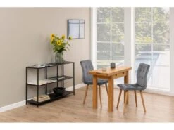 Alma Table De Salle à Manger Pliable, Huilée, Plaquée Chêne. -Mobilia Boutique table a manger 22046609