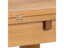 Alma Table De Salle à Manger Pliable, Huilée, Plaquée Chêne. -Mobilia Boutique table a manger 22046615