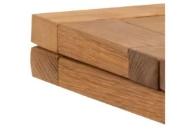 Alma Table De Salle à Manger Pliable, Huilée, Plaquée Chêne. -Mobilia Boutique table a manger 22046617